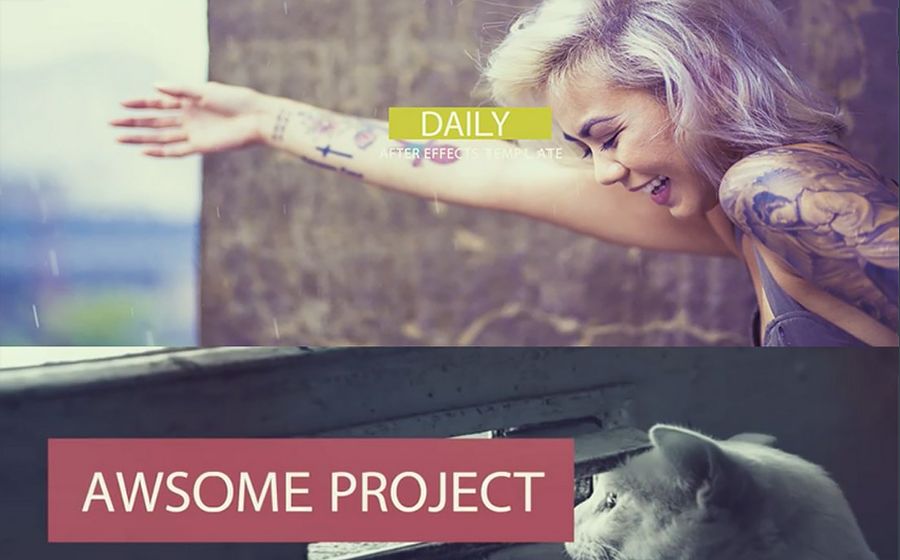 Dynamic Daily Intro - Intro de After Effects