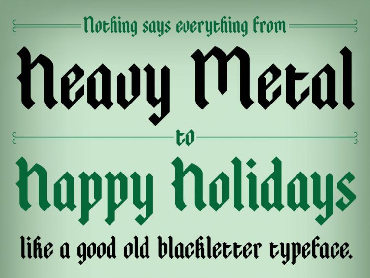 20 Free Seasonal Fonts to Brighten Your Holiday Projects — Atreyu