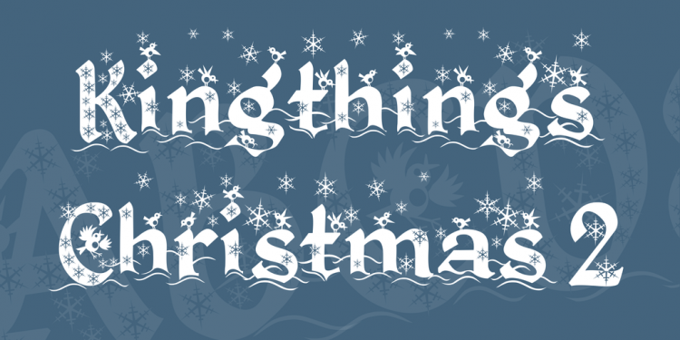 20 Free Seasonal Fonts to Brighten Your Holiday Projects — Kingthing's Christmas 2