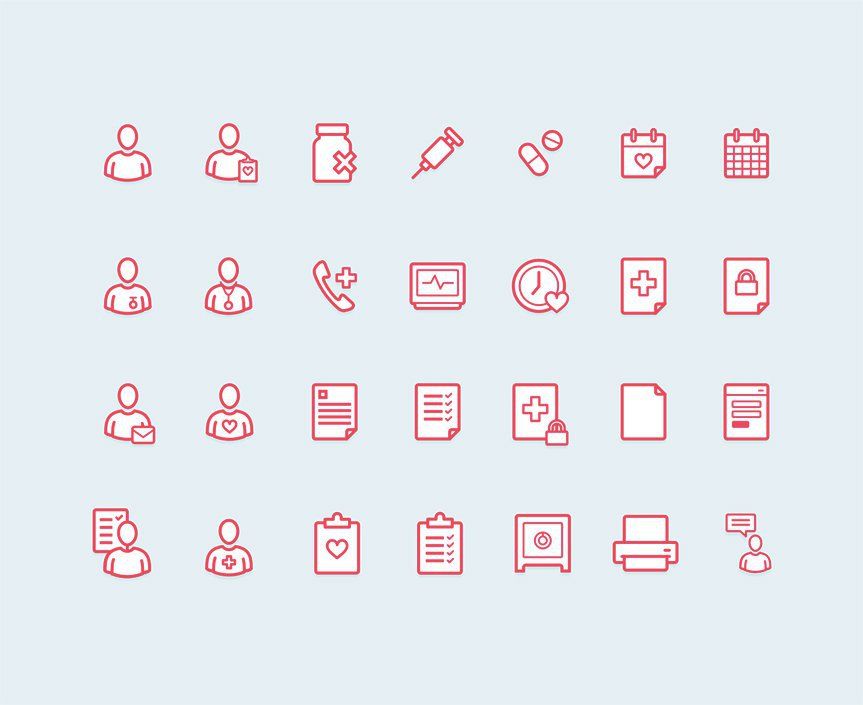 free-health-icons-sets