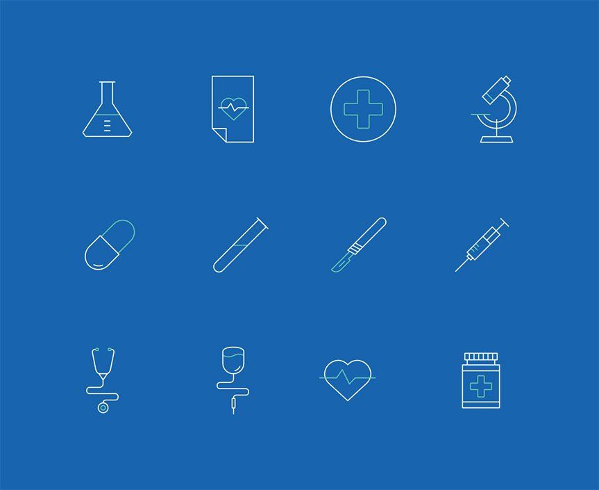 line-medical-iconsets