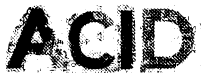 Acid Label