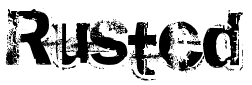 rusted plastic