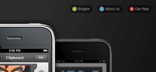 website navigation