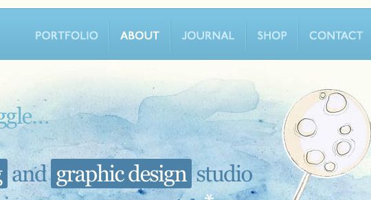 website navigation