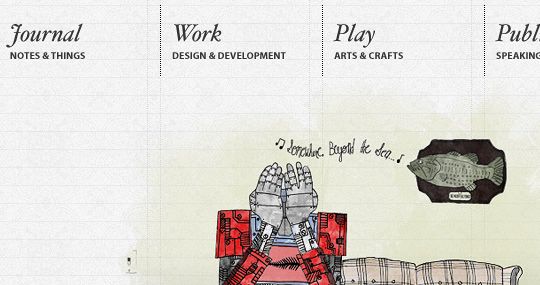 website navigation