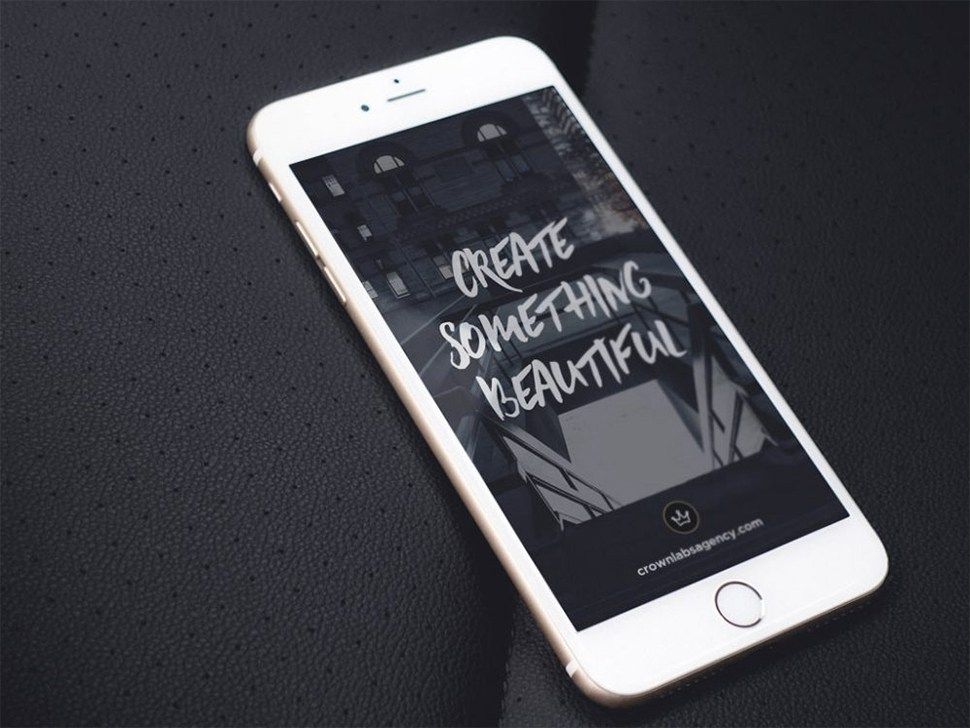 white-iphone-on-black-leather-mockup-set