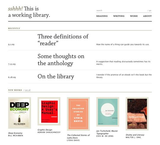 minimal web design