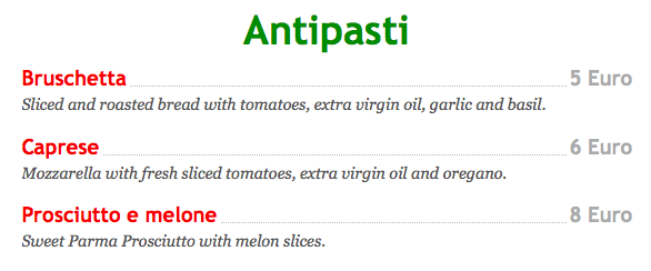 menu-css-restaurante