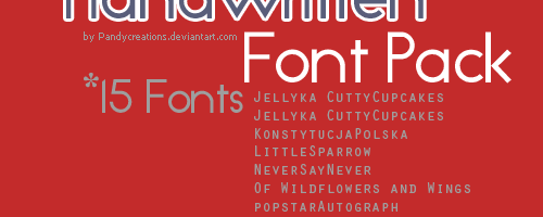 15_handwritten_fonts___font_pack_by_pandycreations-d4idx7g