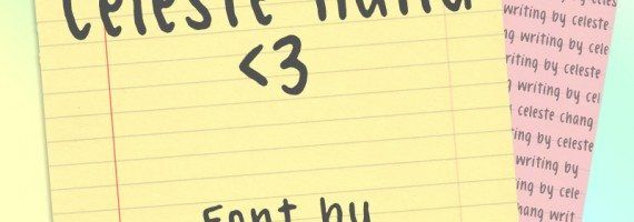 Celeste_Hand_Font_by_asianpride7625