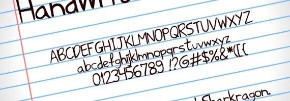 Font___Shark_HandWritten_ABC_by_sharkragon