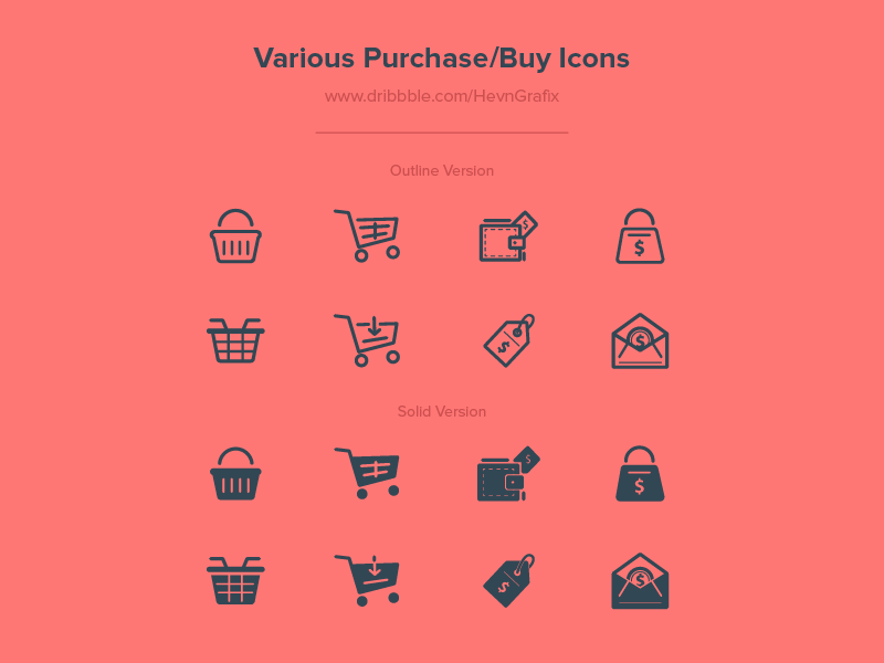 iconos de compra/comercio electrónico