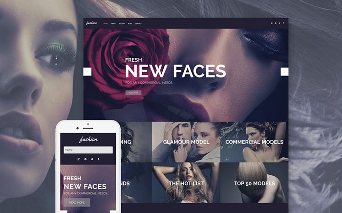 Tema de WordPress para Sitio de Moda 