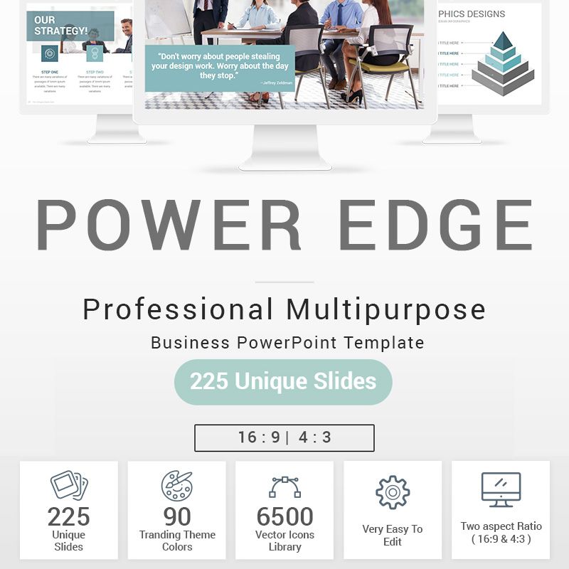 Plantilla PowerPoint para Sitio de Negocio y Servicios